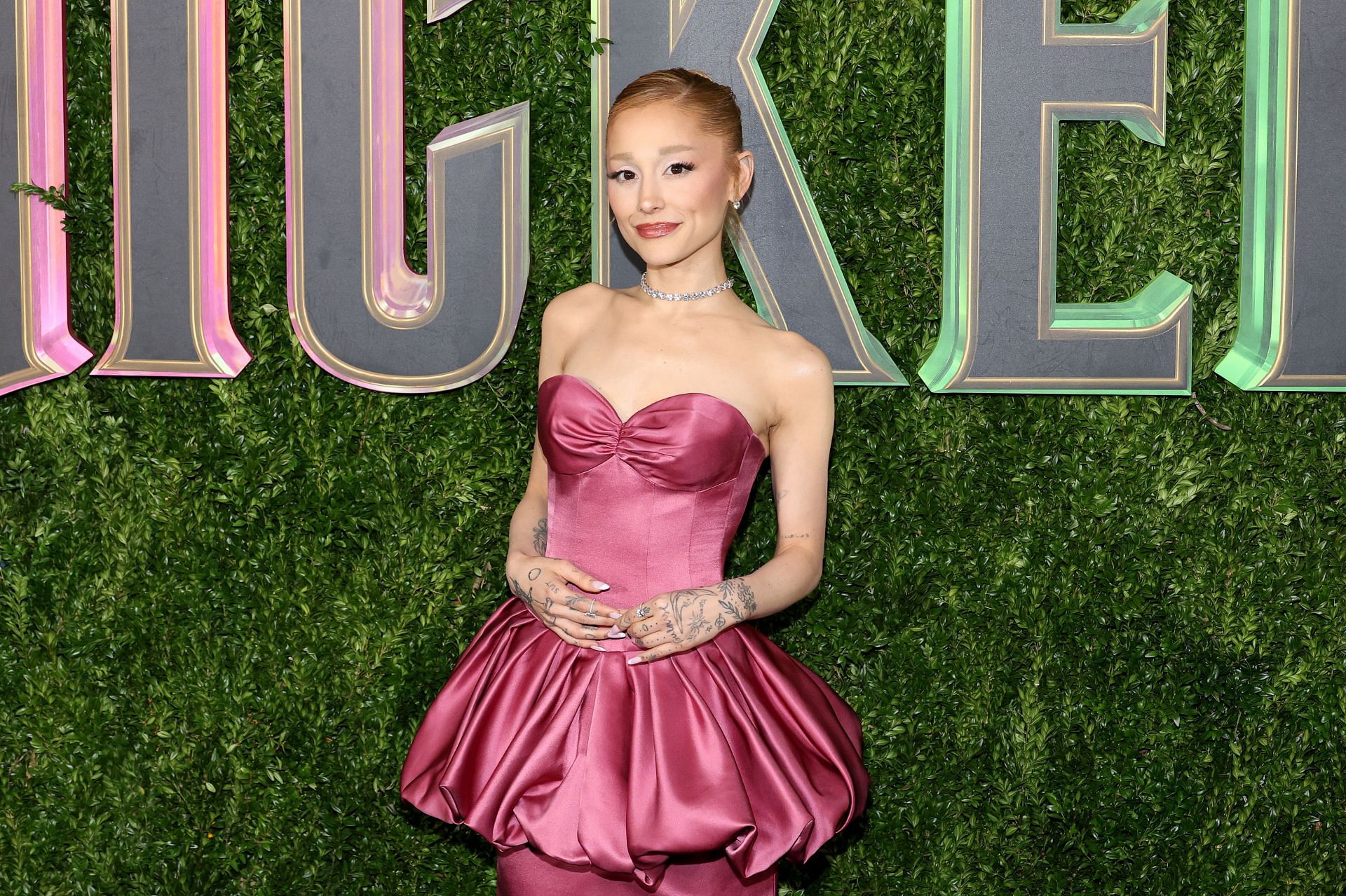Ariana during the "Wicked" New York Premiere - Image via: Getty